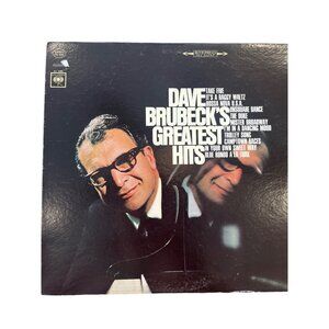Dave Brubeck's Greatest Hits Vinyl Record -  Smooth Jazz CS 9284
